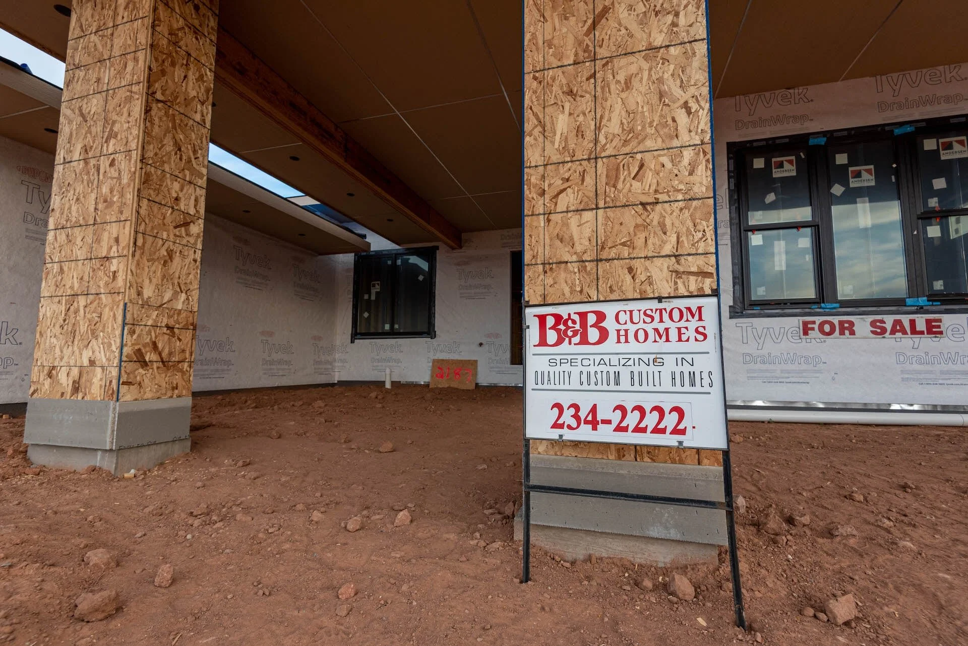 New Home Underway in Grand Junction by B&B Custom Homes — Builders