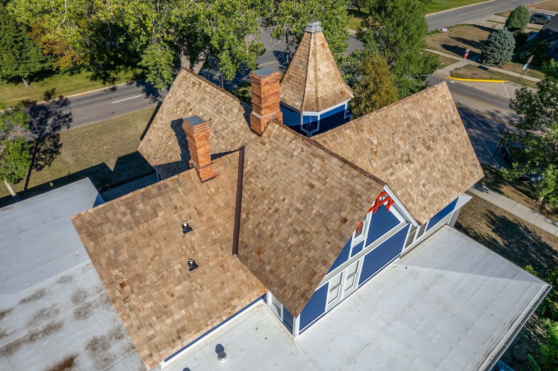 Cedar Shake Roofing Renovation by Weather-Tite Exteriors