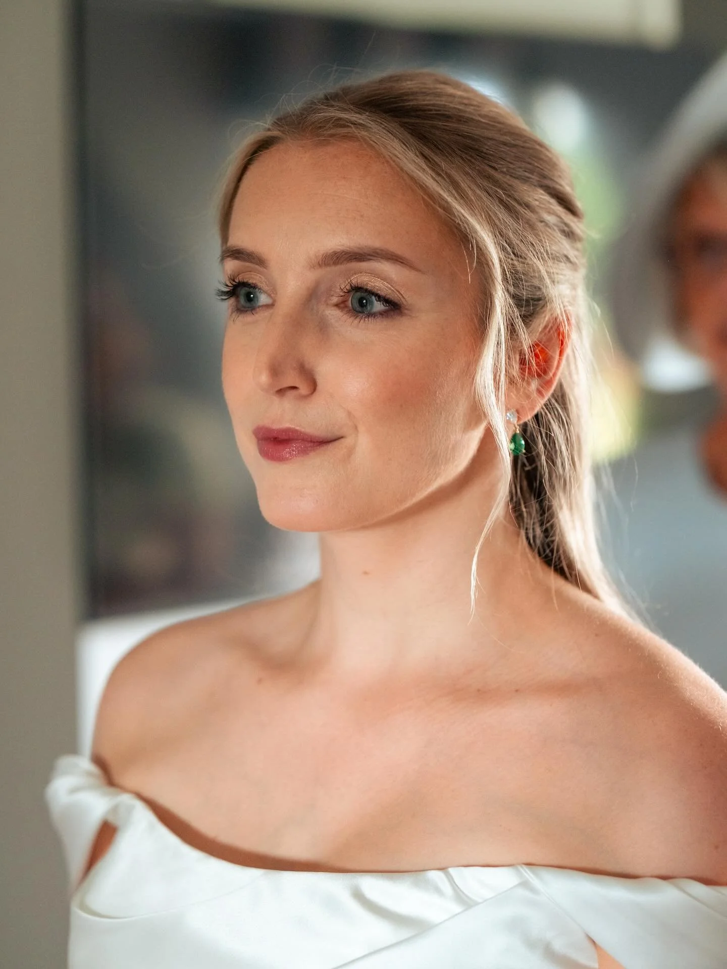 Emma, glowing on her wedding day ✨✨ at @bodleianlibraryweddings @theperchoxford 
Gorgeous photos captured by @taylorwoodphotography 
Thank you for your lovely review Emma 🤍

Using @charlottetilbury @narsissist @westmanatelier @byterryofficial 

.
.
