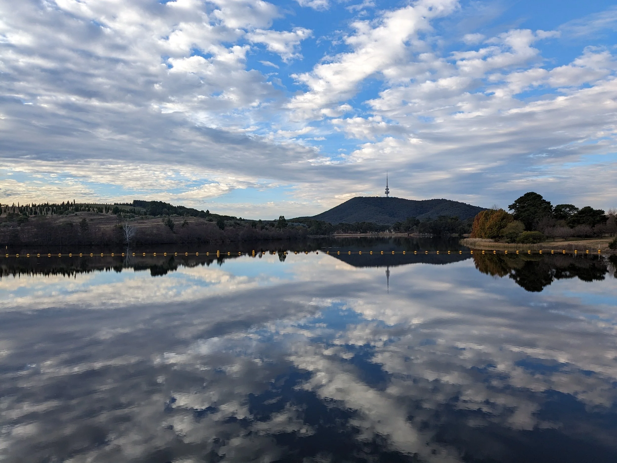 datum, lake burley griffin, canberra, 2024