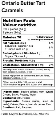 Ontario Butter Tart Caramels - Nutrition Label.jpg