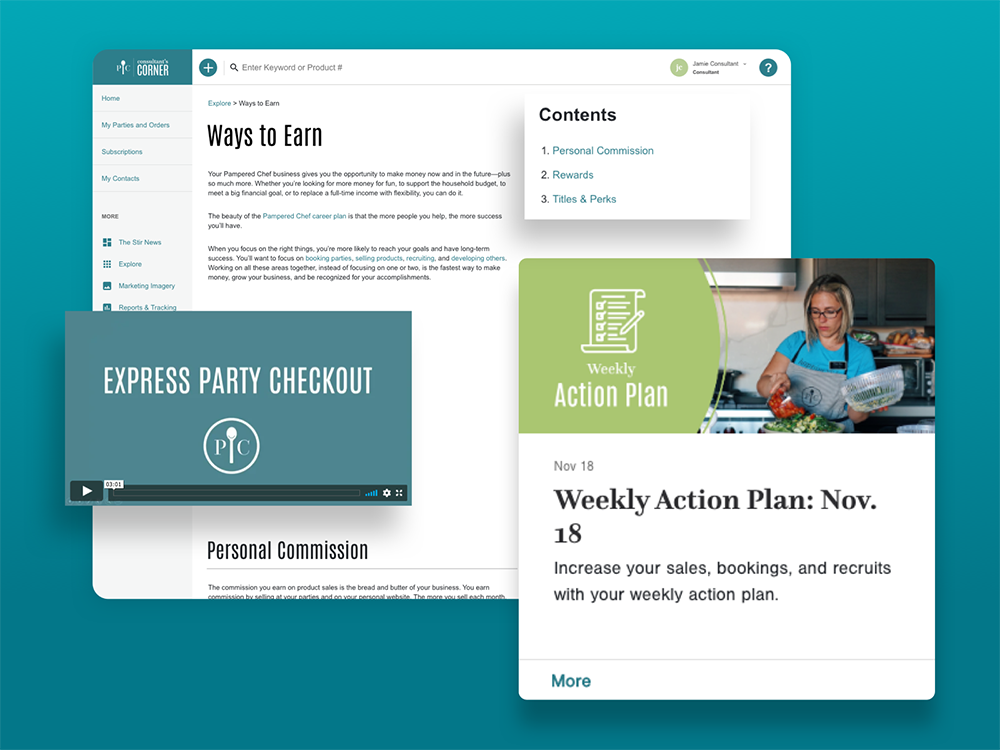 Consultant's Corner Templates