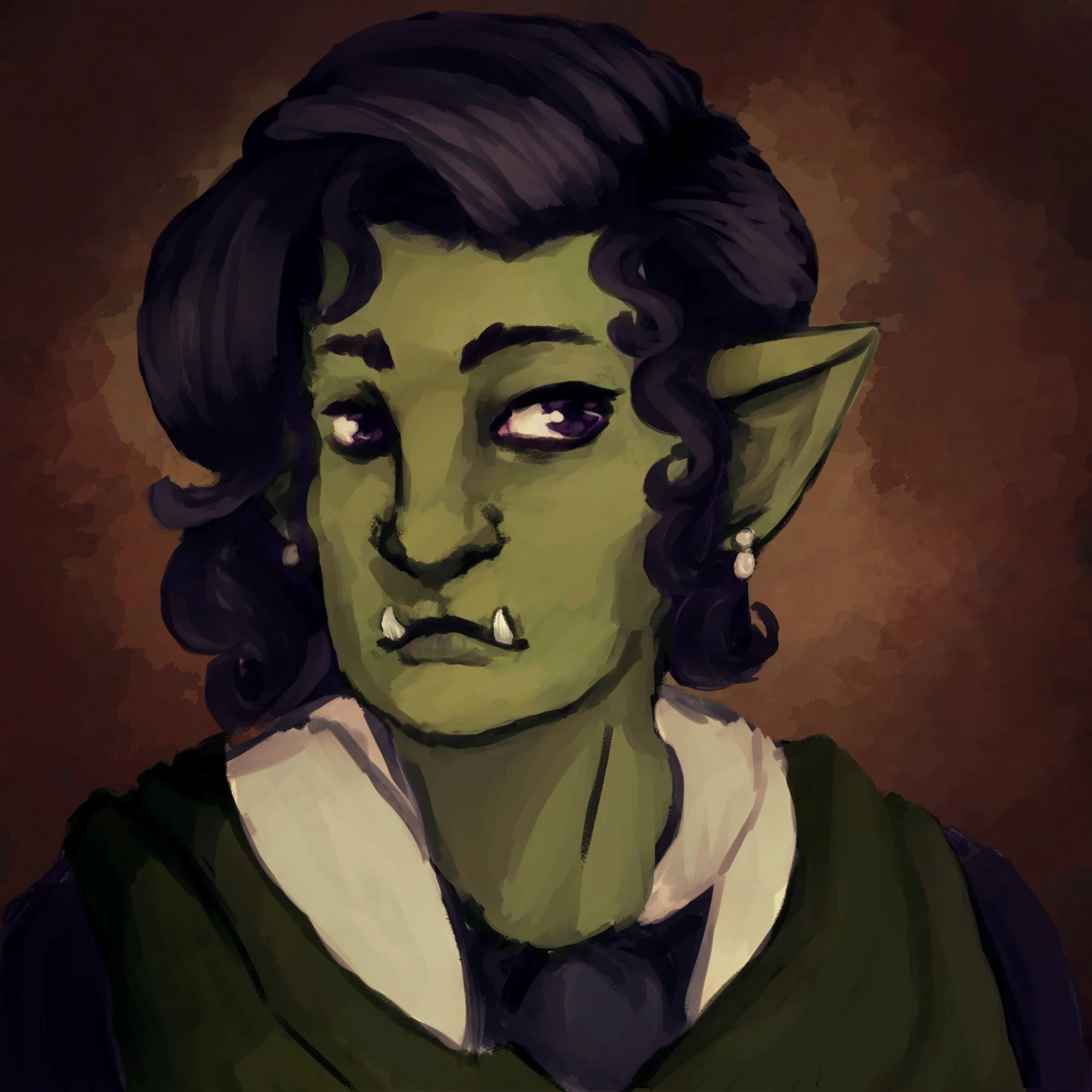 "Mialee", Half-Orc Bard (2019)