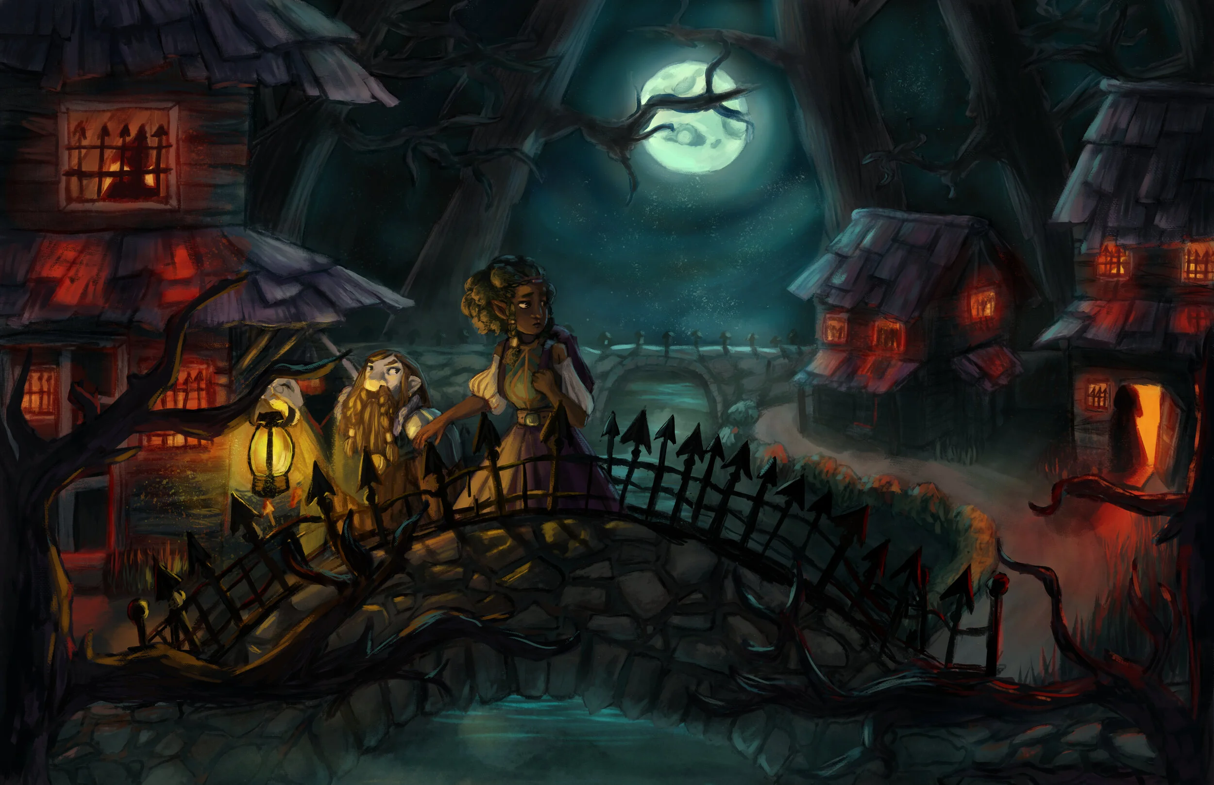 Card Art Illustration Assignment (2020)