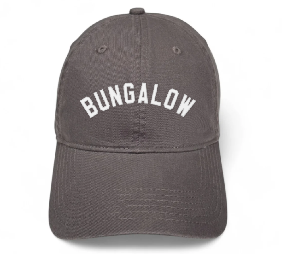 Bungalow Dad Hat (Charcoal)
