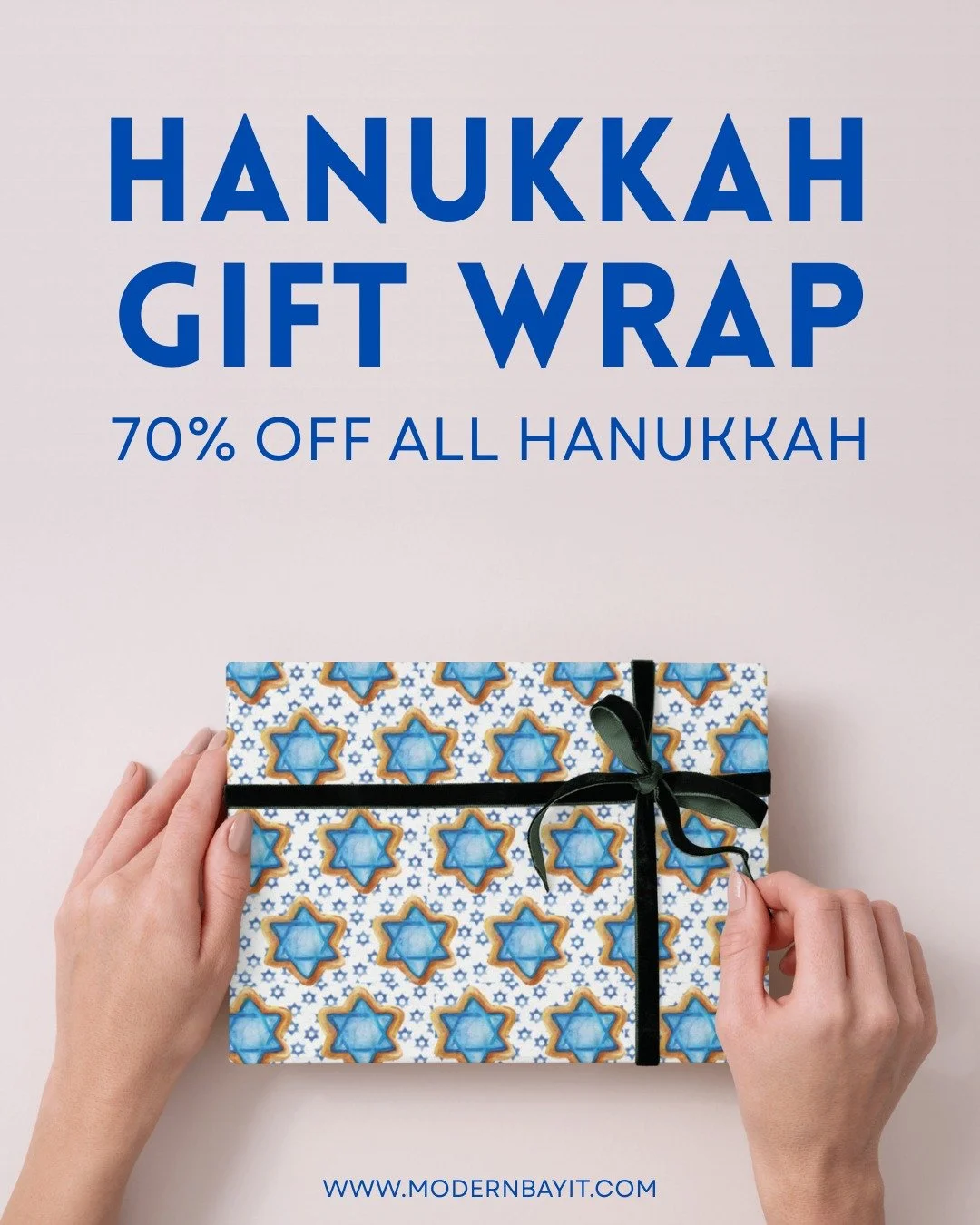 OurHanukkah Gift Wrap &amp; Gift Tags Now on Sale! 

Make your Hanukkah gifting extra special this year with our beautifully designed gift wrap and matching gift tags &mdash; now part of our Pre-Hanukkah Sale!
Whether you&rsquo;re wrapping presents f