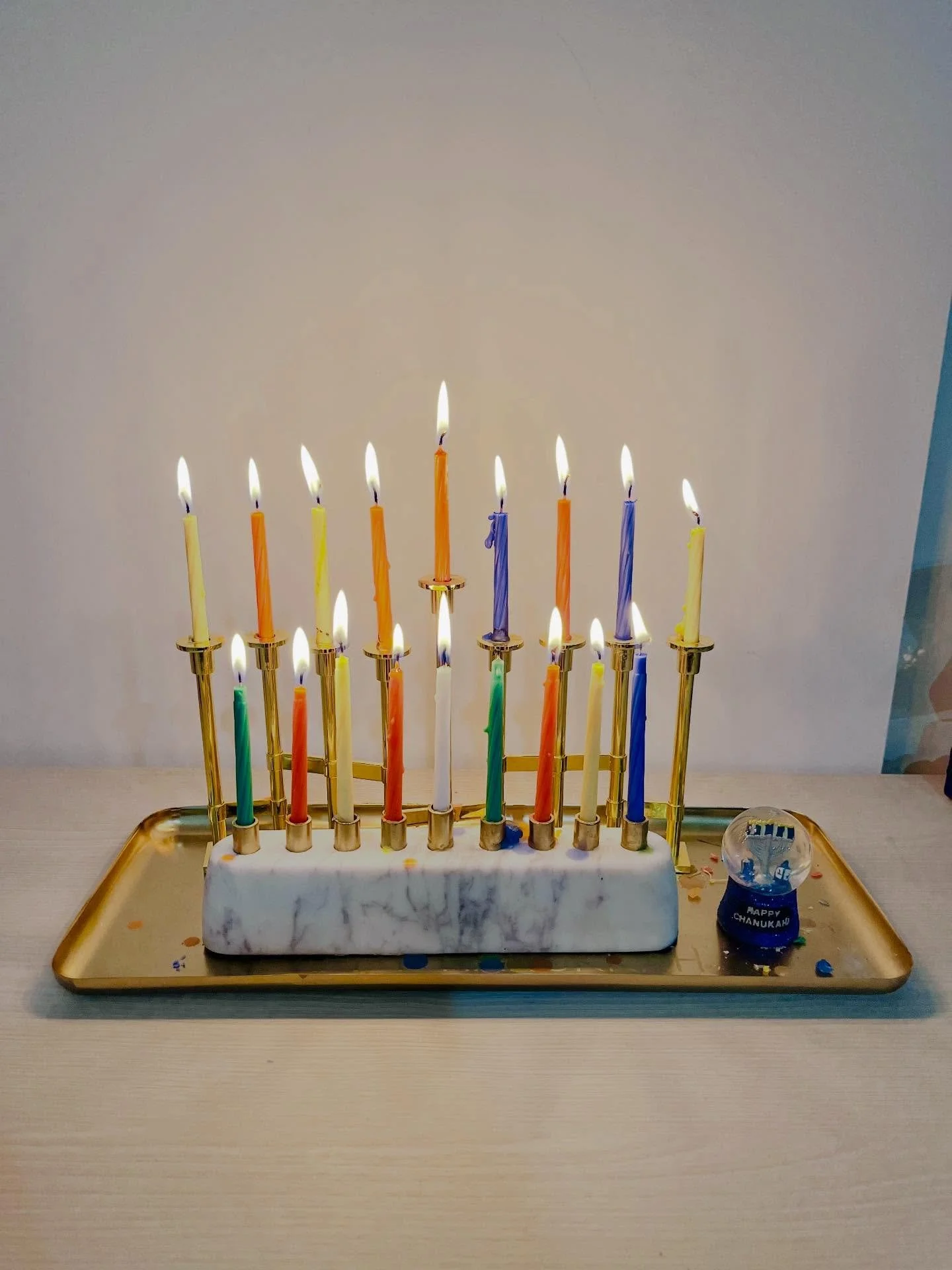 We will continue to light candles. We will continue to gather together. We will continue to love loudly and live proudly.

Remember to always be the light in the darkness. We will remember those beautiful souls. 

Happy Hanukkah!
