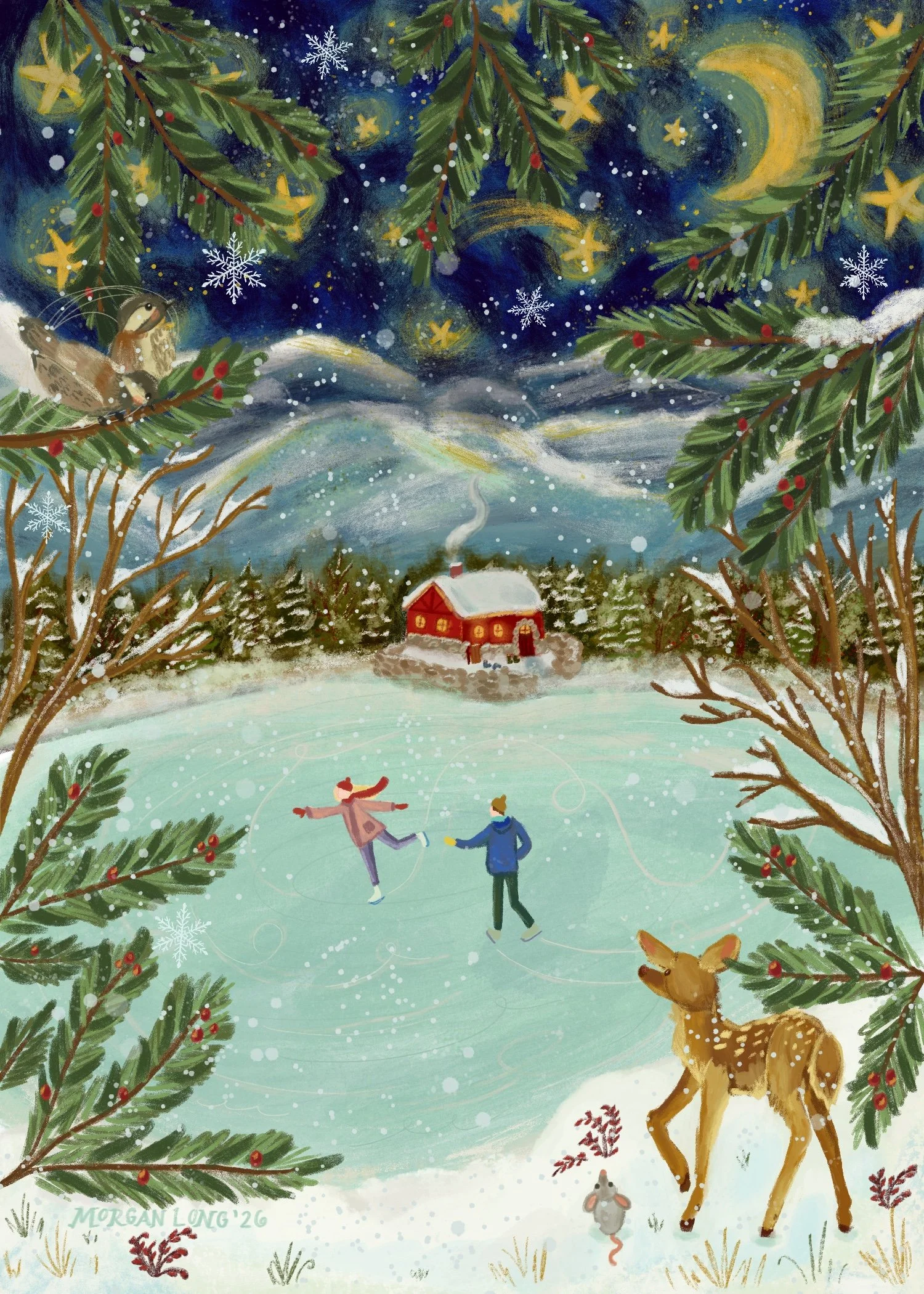 Winter Dream Postcard