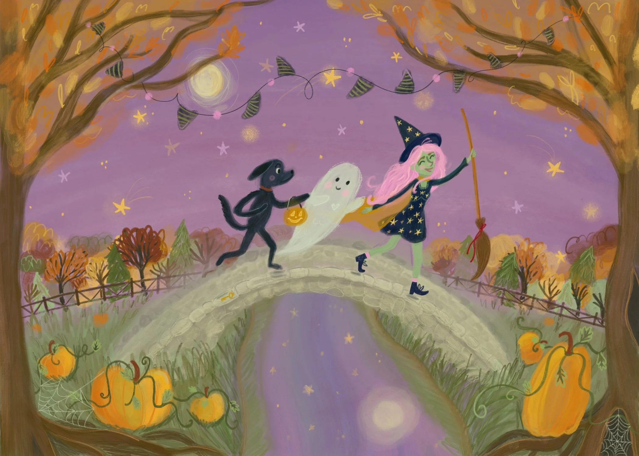 Spooky Season Postcard