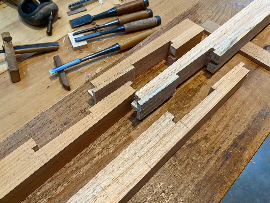 The Kanawa tsugi/scarf joint is typically the focus of day 4 during the Joinery Intensive. Getting ready to teach this rich and sold out 5 day class next week.

The  April Joinery still has a few spaces. The next one is penciled in for September.

Mo