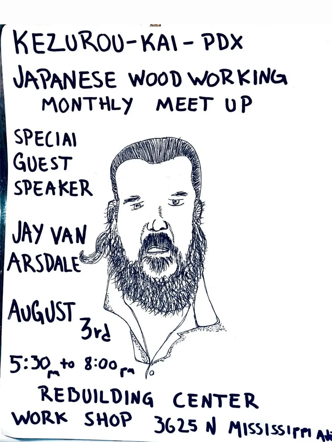 Meet up this weekend in Portland Oregon!

With special guest Jay Van Arsdale!!

Hosted by @buildertoheal 

Check out @kezuroukai_pdx