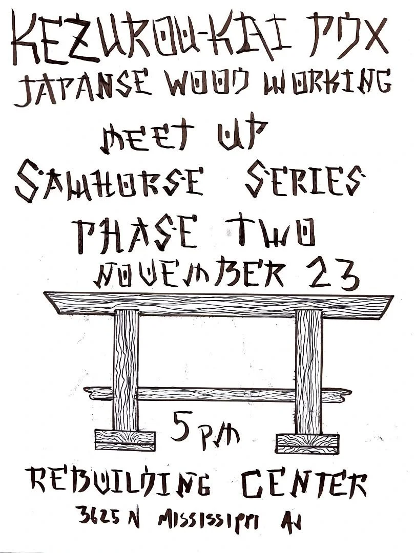 This Sunday in Portland Oregon?

Hosted by @buildertoheal and @gaijin_kajiya

#kezuroukaipdx 

#japanesewoodworkingmeetup 

#japanesewoodworking 

#woodworkingmeetup 

#portlandoregon