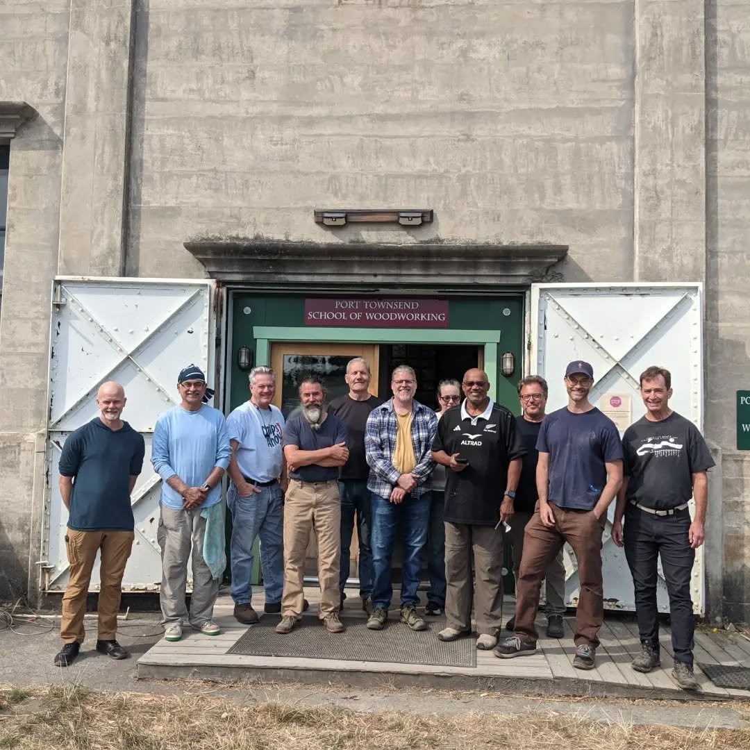What a wonderful group of participants!

A very focused 5 day class on Japanese woodworking hand tools.

Feeling very grateful for the opportunity to share what I and those before me have gathered.

#mokuchistudio 

#japanesehandtoolsclass

#ptsw