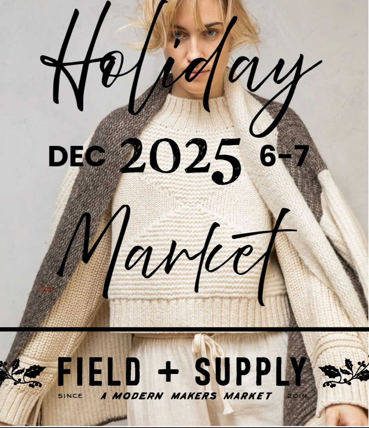 FIELD +SUPPLY holiday market starts today and this time it&rsquo;s in NYC . Come join us at the Starrett Lehigh building , 601 west 26 th street  from 10am-5 pm 🎄🎄🎄

#fieldandsupply #holidaymarket #holidaynyc  #artisinalmarket