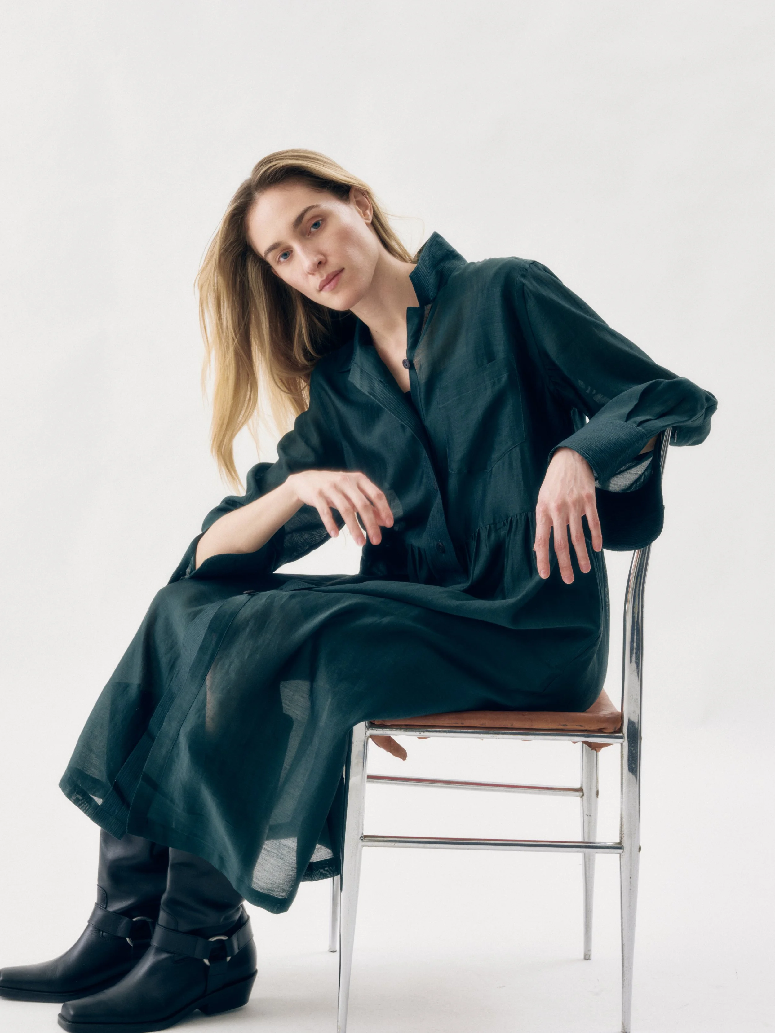 STOCKHOLM DRESS long sleeve