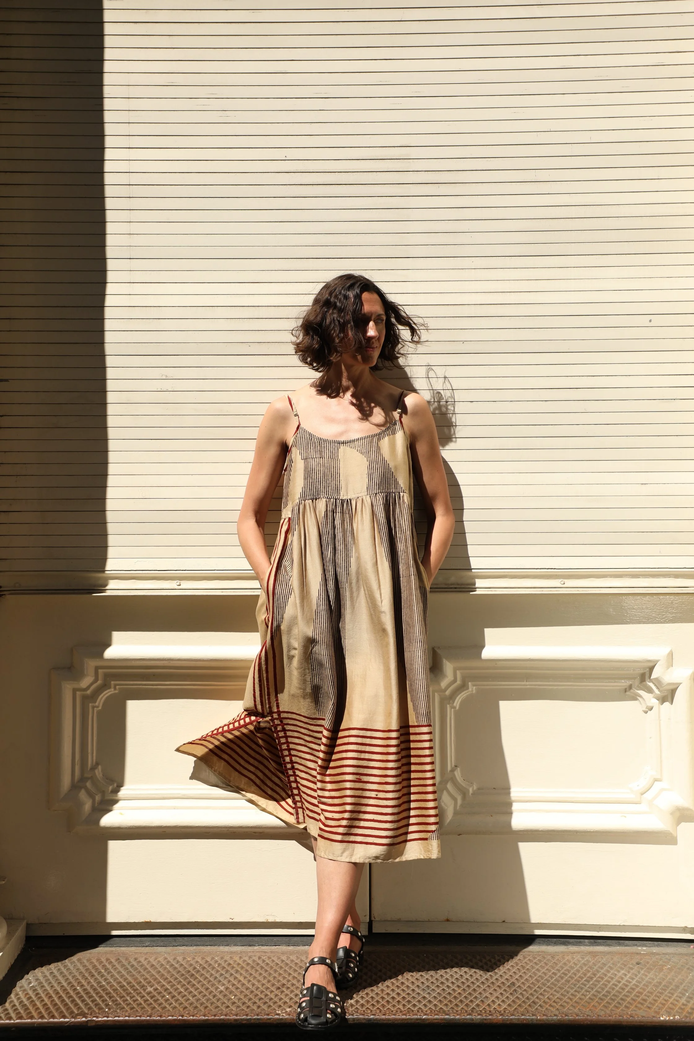 FREYJA DRESS Tea dye