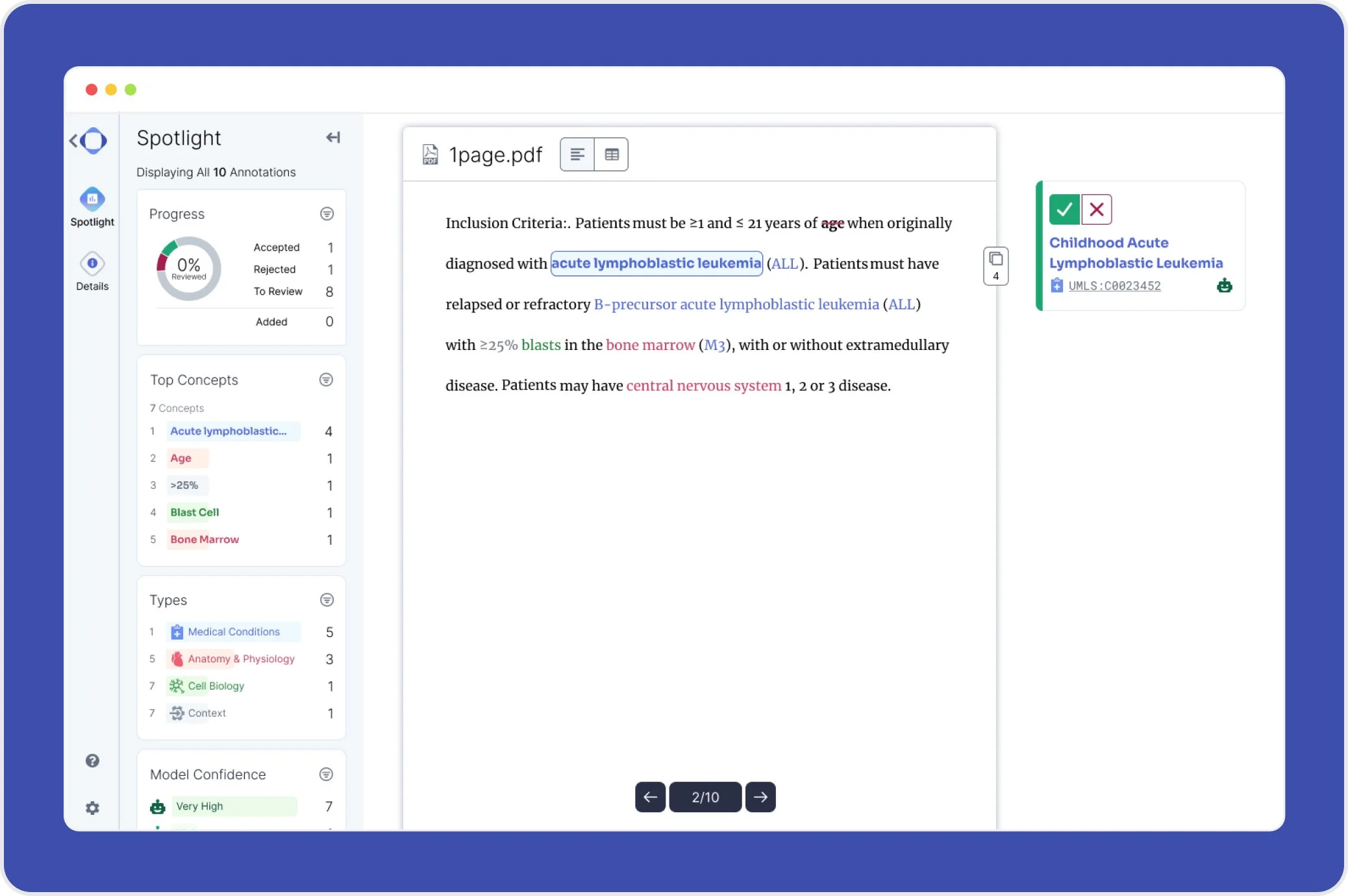 ScienceIO Annotate - Web App