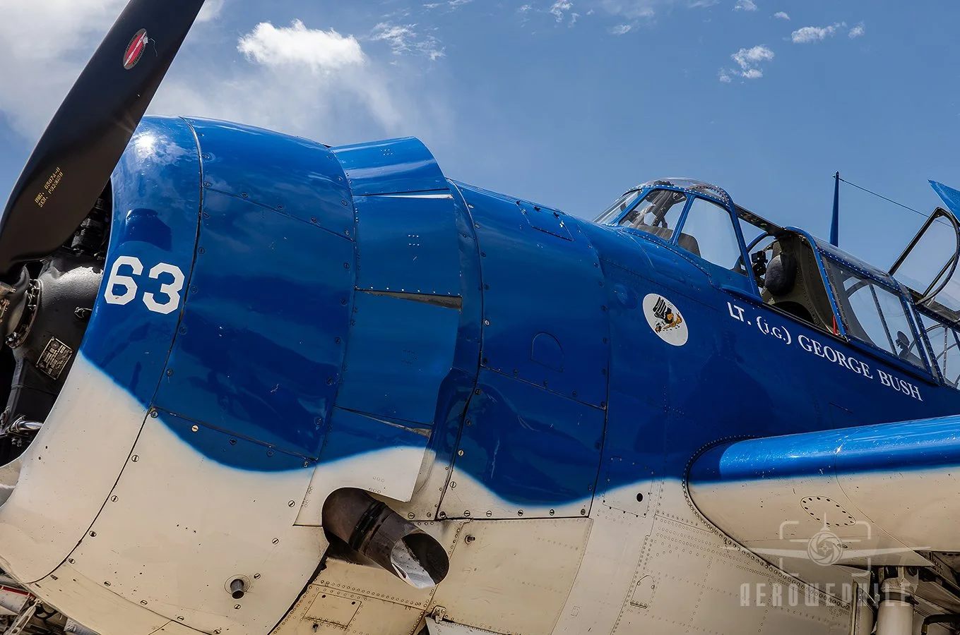TBM-3E Avenger operated by Tom Buck. 