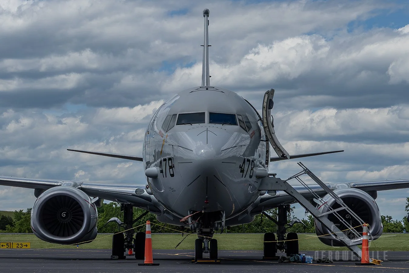 U.S. Navy Boeing P-8A Poseidon - Wings & Wheels - Greeneville Municipal Airport (GCY) 
02May26