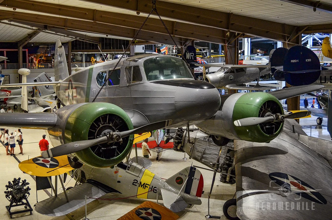 War-time expansion of Navy ferry squadrons and aircraft delivery units brought a need for small, reliable transports to carry ferry pilots to and from their home bases during World War II. One of these was the JRC-1, affectionately called the "Bamboo