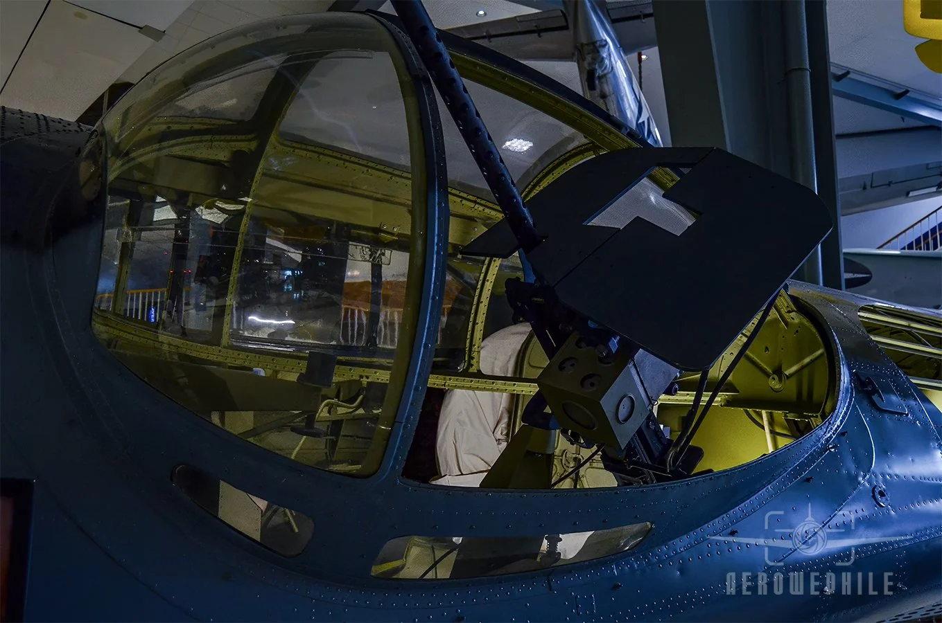 Consolidated PBY-5 Catalina, Number FP-216, observation bubble window.