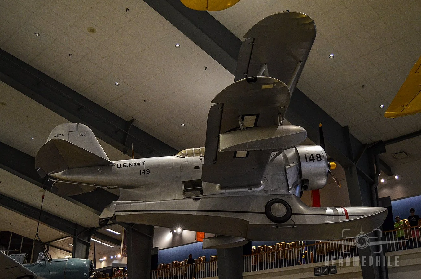 Originally the J2F-6 Duck was designed and built by Grumman. After Pearl Harbor, the Navy ordered 330 more Ducks, but assigned the contract to Columbia Aircraft Corporation of Long Island, New York.
