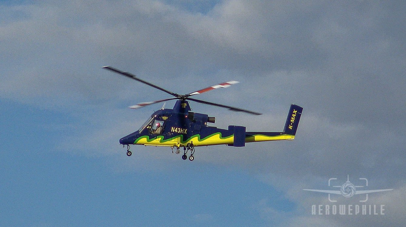 Arrival of the Kaman K-1200 K-Max to Elizabethton Municipal Airport.
25Mar26
