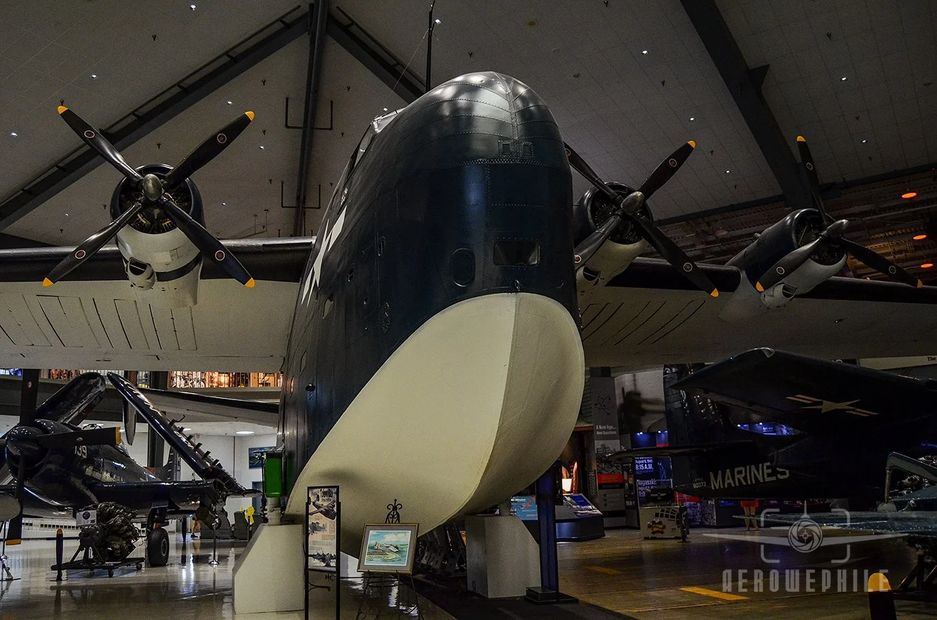 The PB2Y front-line service was limited, though Coronados participated in bombing missions against Japanese-held Wake Atoll and aerial mining operations in the air campaign against the Japanese naval base at Truk Atoll. Modified versions of the airpl