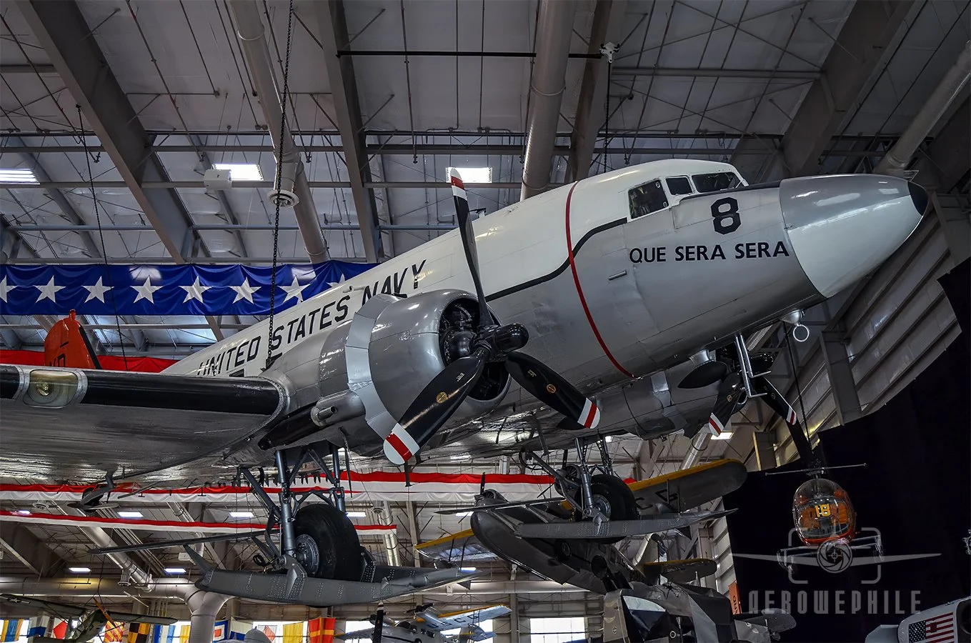 R4D-5L Skytrain nicknamed "Que Sera Sera".