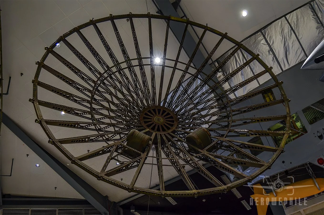 K-47  Nosecone - The immense size of this nosecone gives visitors a sense of the immensity of the aircraft.