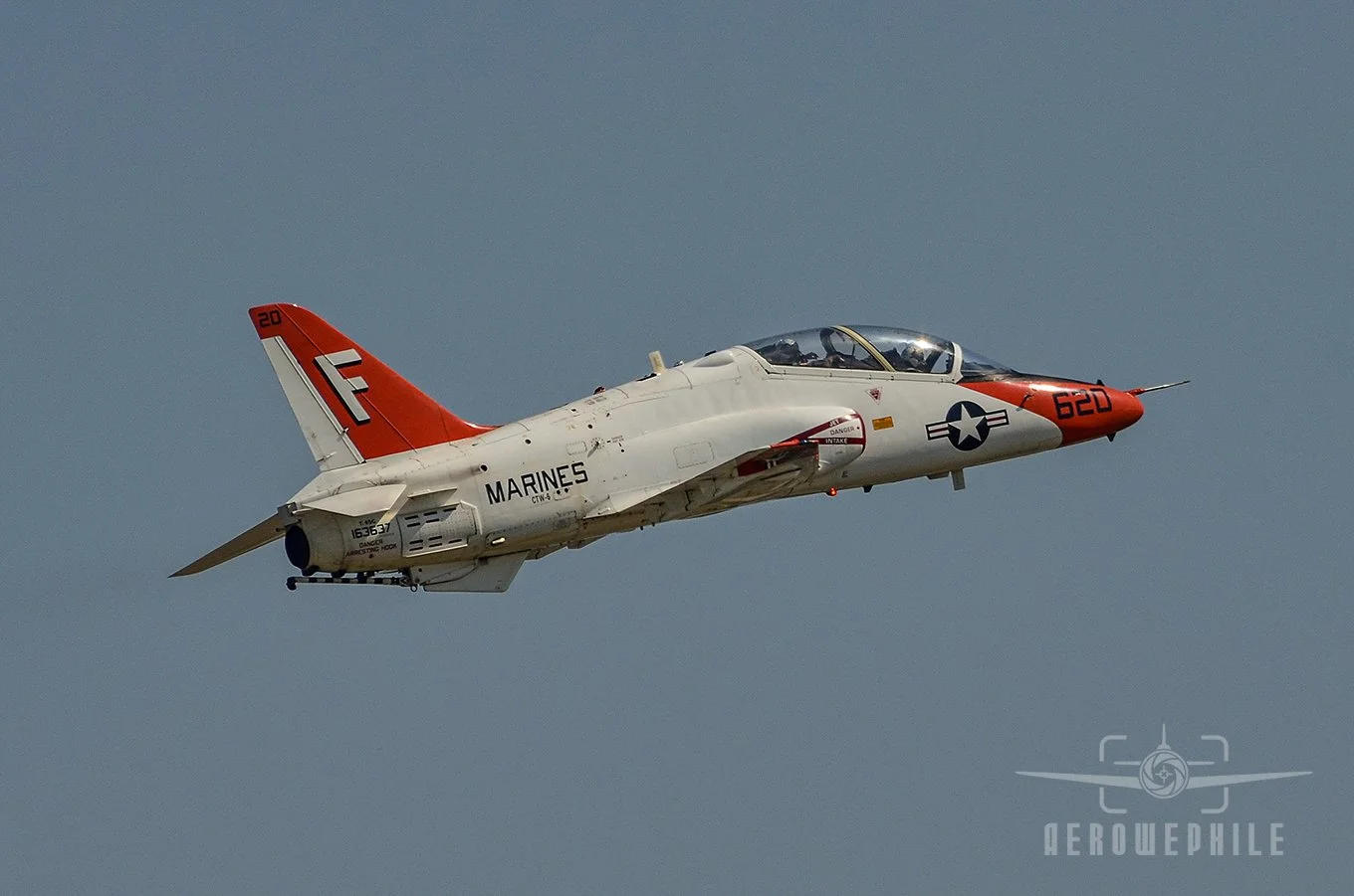 U.S. Navy T-45C Goshawk taking off from NAS Pensacola.