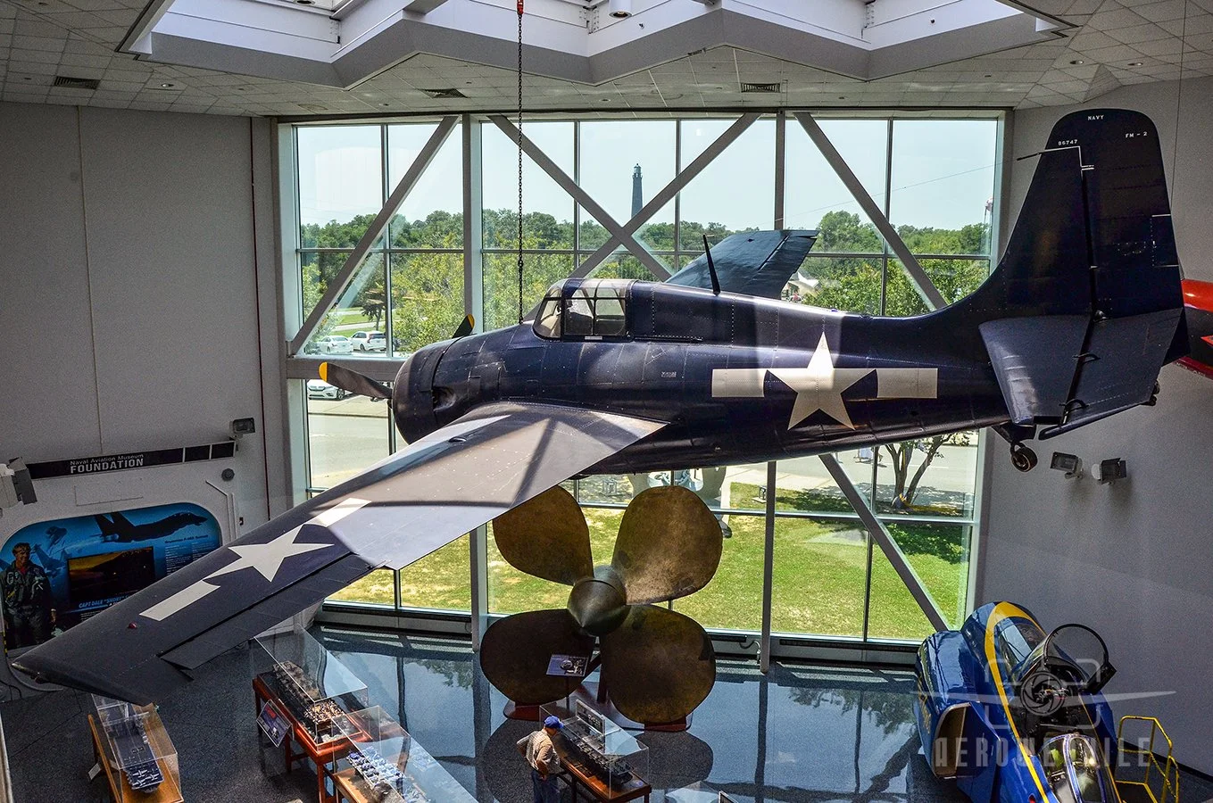 FM-2 Wildcat which is essentially is an improved version of the famous Grumman F4F-4 Wildcat.