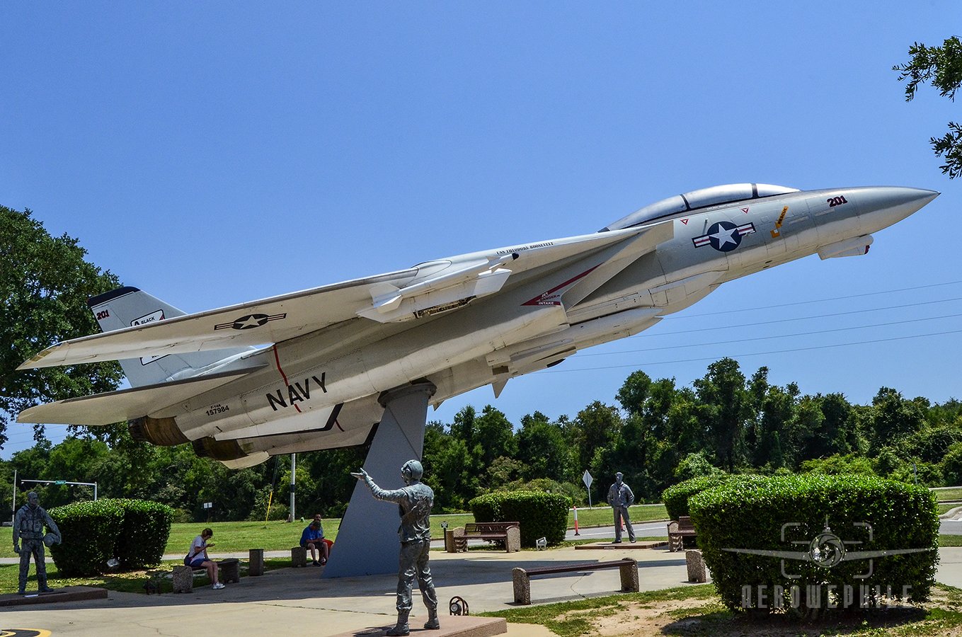 This Grumman F-14A Tomcat was one of the prototypes used in the early testing of the aircraft.