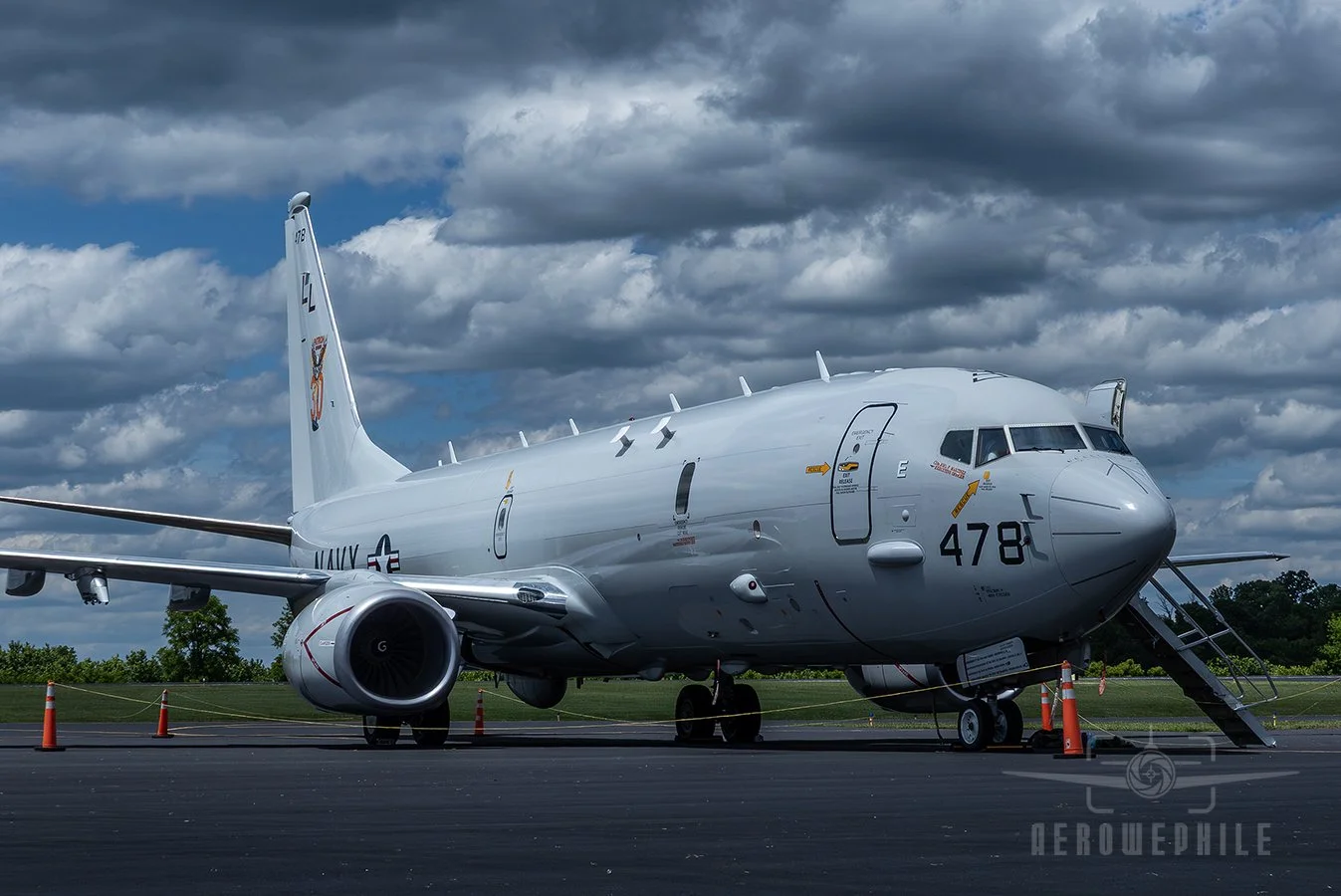 U.S. Navy Boeing P-8A Poseidon - Wings & Wheels - Greeneville Municipal Airport (GCY) 
02May26