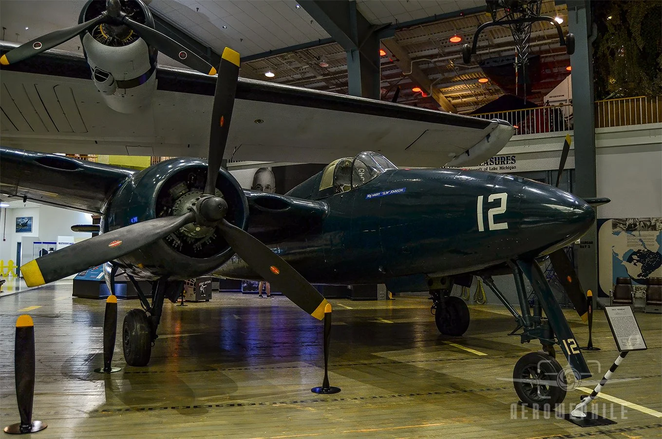 Too late for service in World War II, the F7F Tigercat served in several Marine Corps squadrons after the war and later performed close air support, night fighter, reconnaissance and utility missions during the Korean War.
