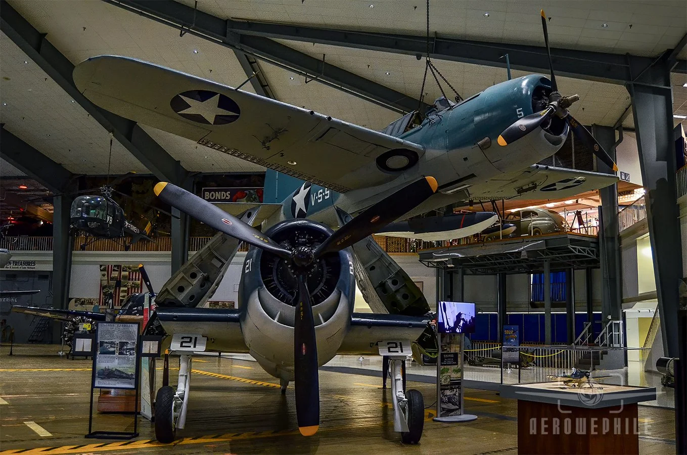 Recovery and restoration of this aircraft, which took nearly 15,000 hours of painstaking work, was funded by the Taylor family of Enterprise Rent-A-Car. Company founder Jack C. Taylor, a former naval aviator, served aboard the aircraft carrier Enterp