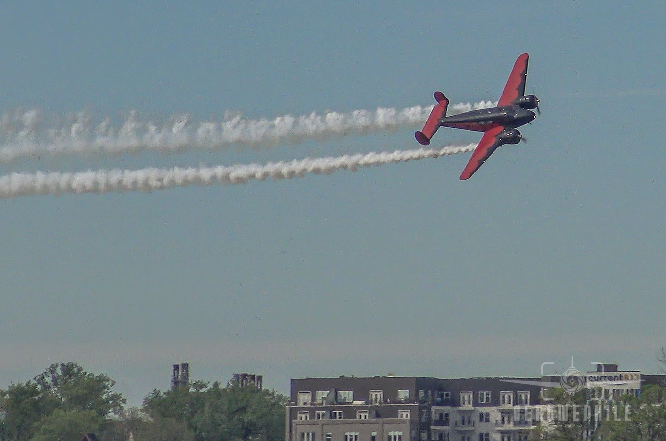 Matt Younkin Twin Beech Aerobatics Demo.
