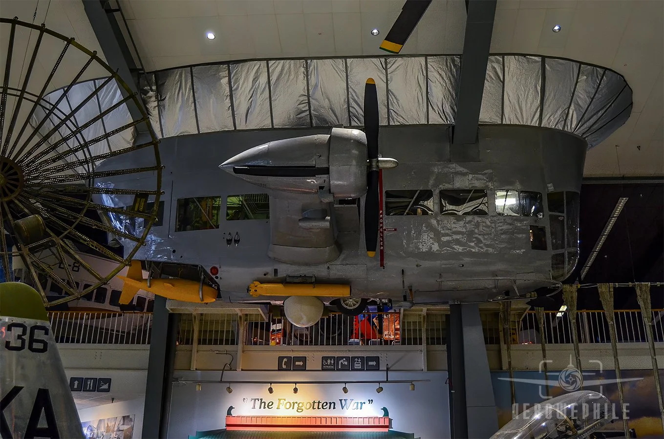 K-47 Control Car - Restored by Museum staff and volunteers after it was pulled from a scrap yard near Naval Air Station (NAS) Lakehurst, New Jersey, K-47 is part of the most widely produced class of airships in Naval Aviation history