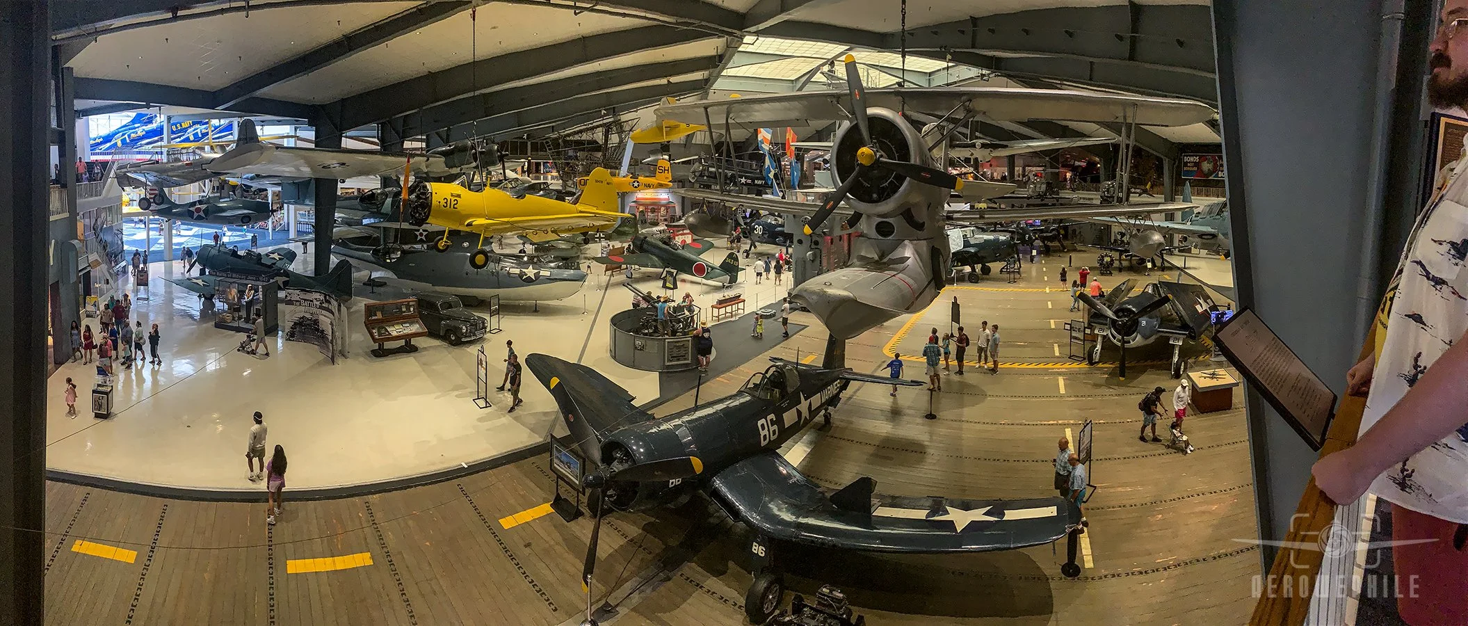 Second floor view of the West Wing,
