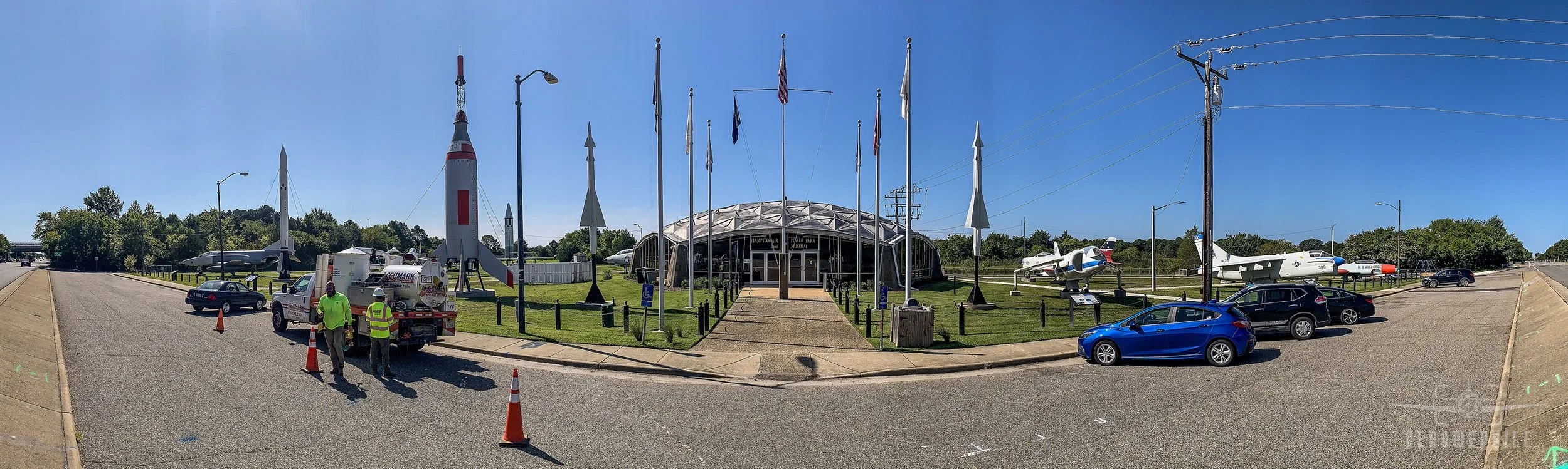 The Hampton Air Power Park is an outdoor, roadside museum in Hampton, Virginia which recognizes Hampton's role in America's early space exploration and aircraft testing