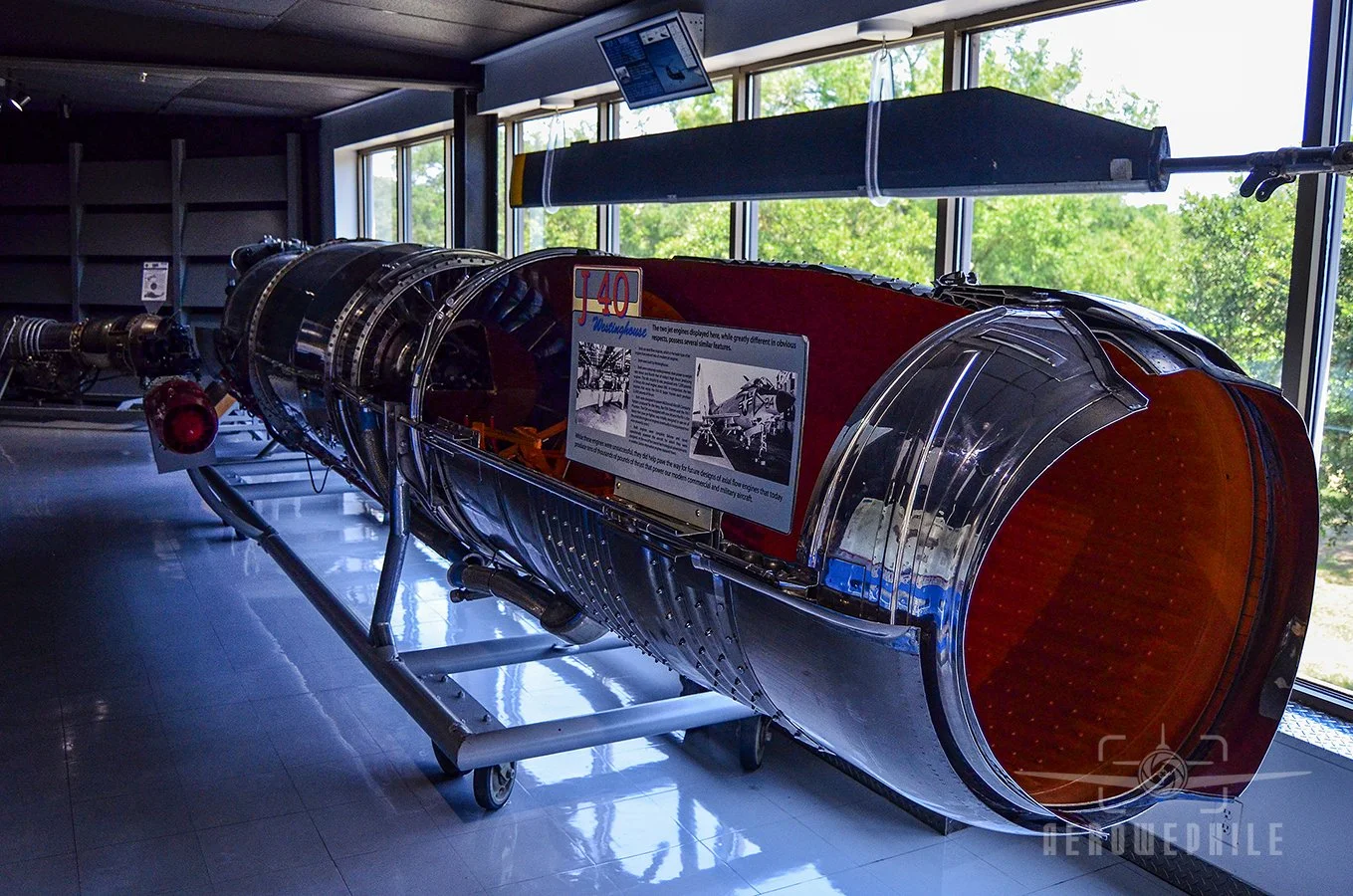 The Westinghouse J40 was an early high-performance afterburning turbojet engine designed by Westinghouse Aviation Gas Turbine Division starting in 1946 to a US Navy Bureau of Aeronautics (BuAer) request. The J40 was designed to power many of the new 
