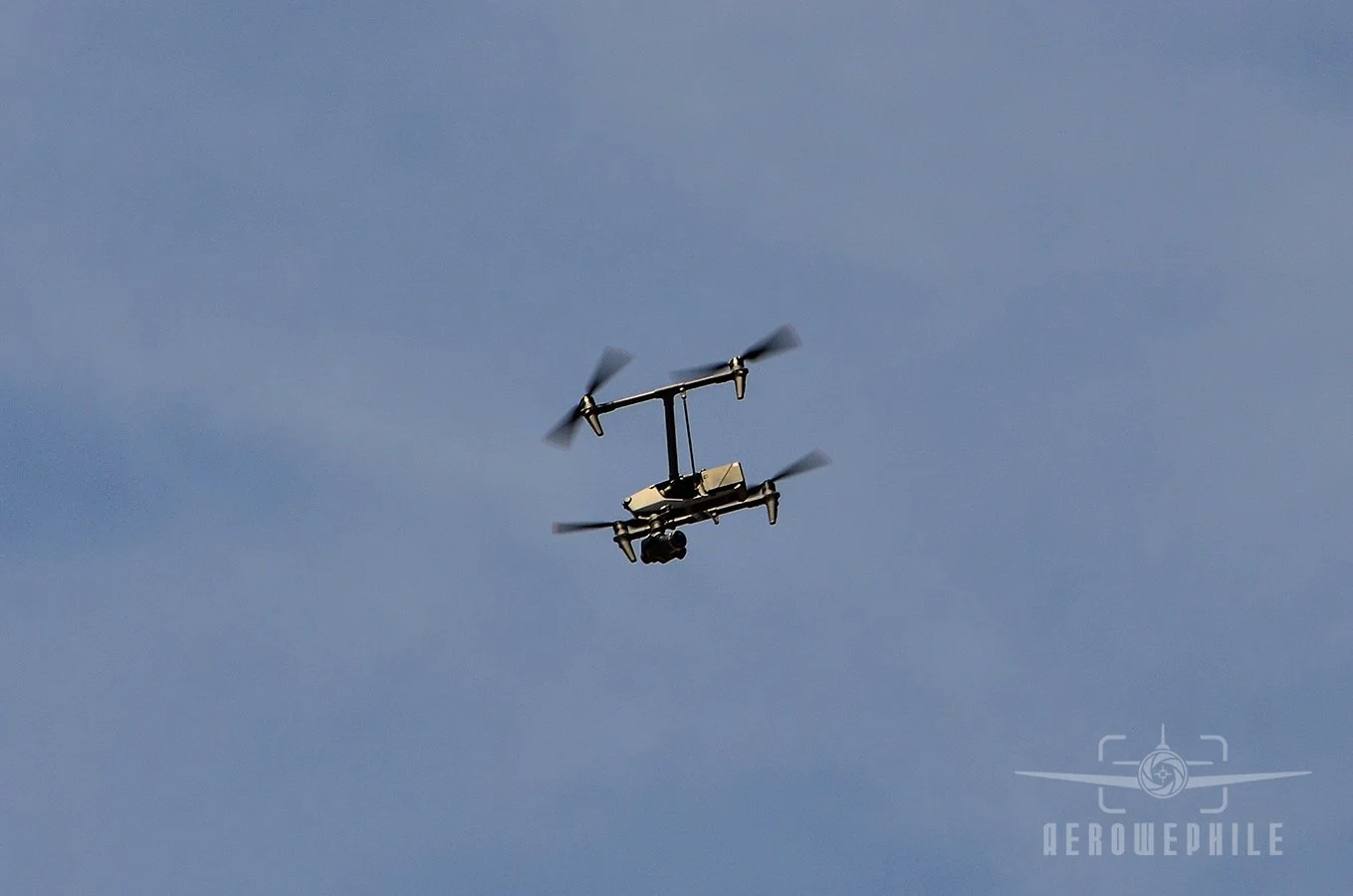 Someone had a drone flying up and down the riverfront. I assume it was taking photos of the crowds assembling on the river banks.