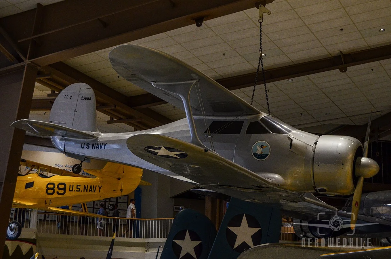 GB-2 Traveller - Named "Traveller," the GB-2 served as both a liaison aircraft and as a transport to take ferry pilots to aircraft factories around the U.S. for pick up and delivery of new aircraft to the fleet.