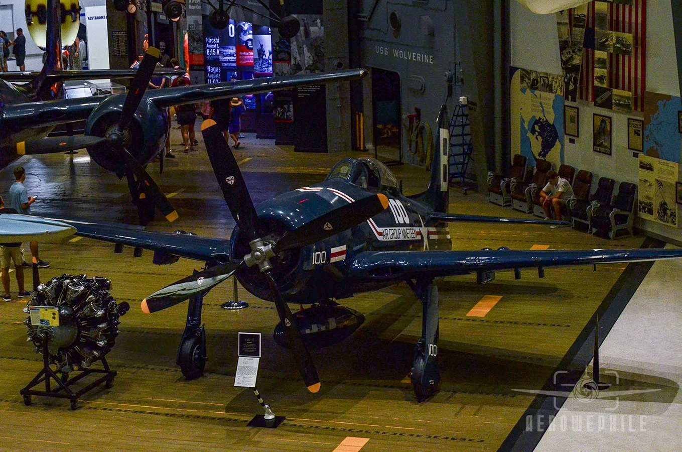 The last, most powerful of Grumman's prop-driven fighters, the F8F Bearcat has been described as an engine with a saddle on it.