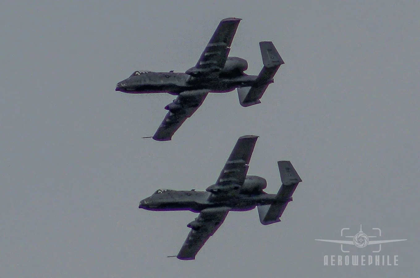 USAF Republic A-10 Thunderbolt II "Warthog" Two Ship Demo (924th Figher Group, Davis-Monthan AFB, AZ).
