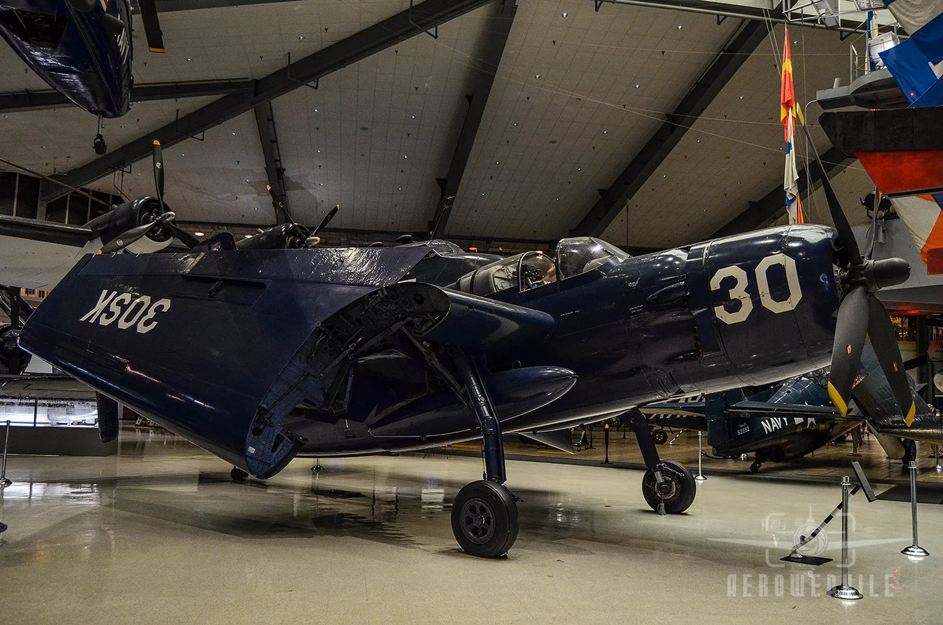 AF-2S Guardian - The AF-2S incorporated a wing-mounted searchlight and radar along with provisions for carrying sonobuoys and a blend of rockets, depth charges, bombs, and homing torpedoes for the antisubmarine warfare (ASW) duty.