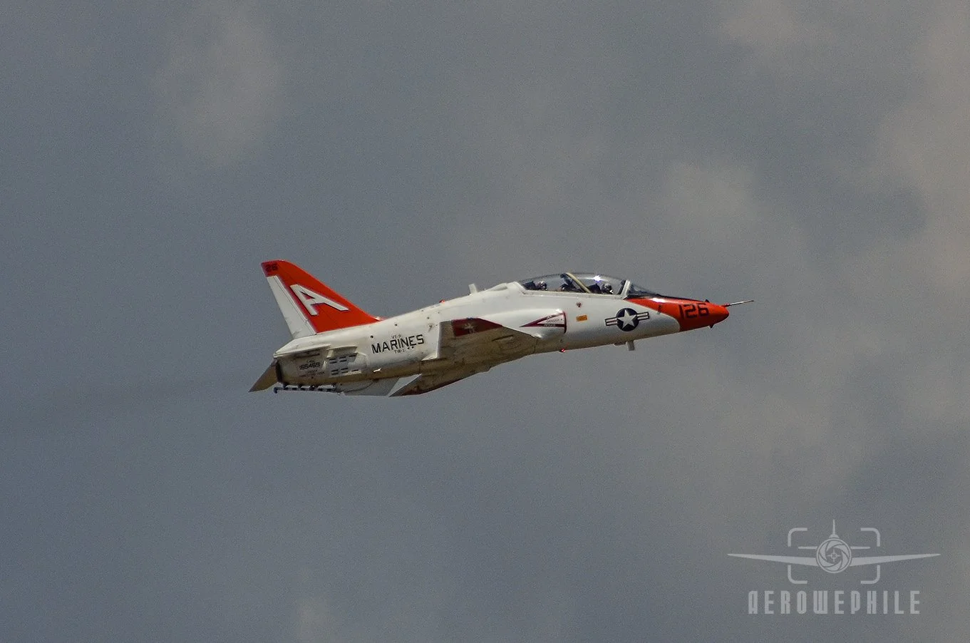 U.S. Navy T-45C Goshawk taking off from NAS Pensacola.