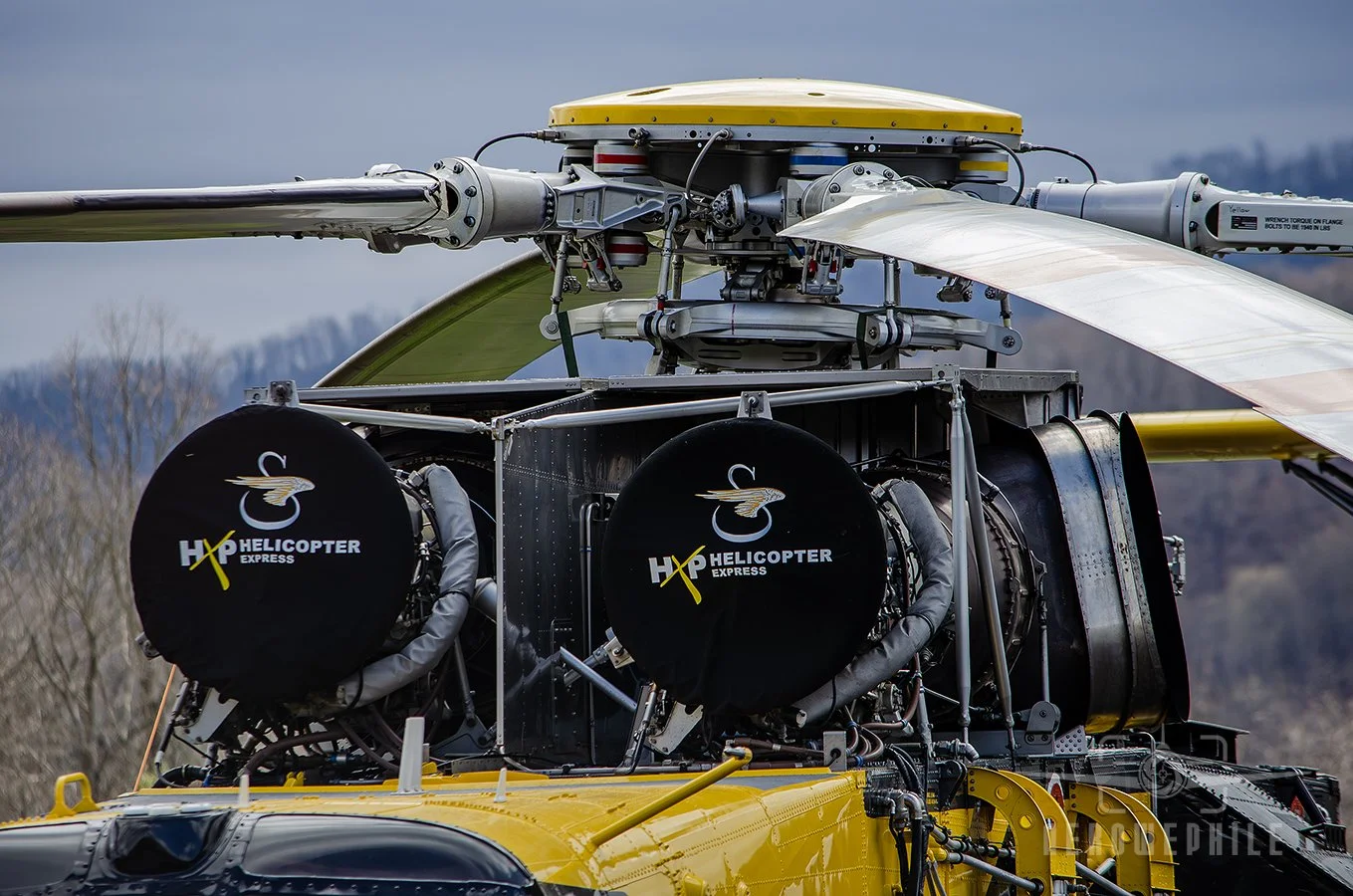 The Sikorsky S-64F Skycrane is powered by twin Pratt & Whitney JFTD12-4A (T73-P-1) turboshaft engines, 4,500 shp (3,400 kW) each.
23Mar26