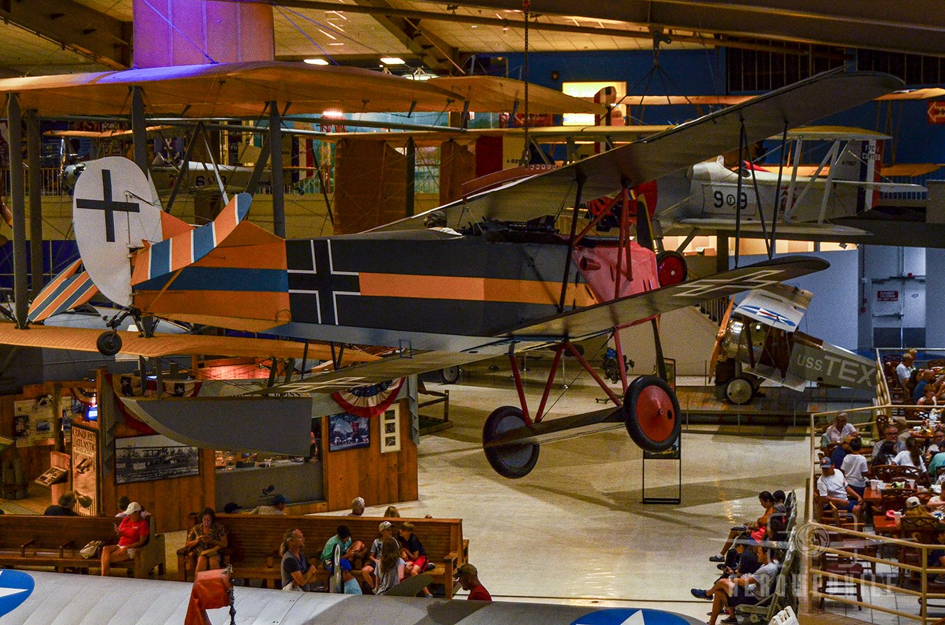 A fierce German fighter, the Fokker D.VII made its mark quickly after entering service in 1918, and was so feared that the Versailles Treaty mandated the surrender of all D.VIIs to the Allies. The Navy used a handful after the war as trainers. The Mu