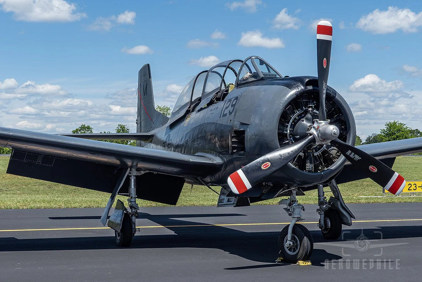 North American T-28B Trojan. Wings & Wheels - Greeneville Municipal Airport (GCY) 
02May26